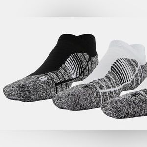 UA Elevated+ Performance No Show Socks 3-Pack